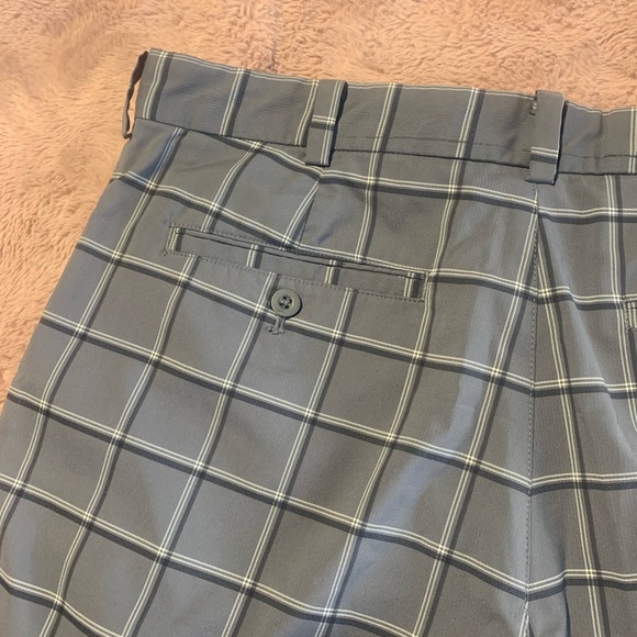 Nike Golf Shorts Men’s Size 34 Gray Plaid Performance Dri-FIT - Picture 4 of 9